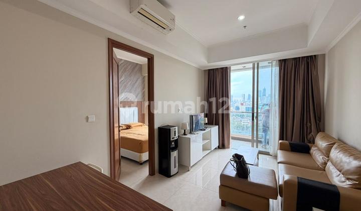 Dijual Taman Anggrek Residence 2+1 Bedroom Furnished