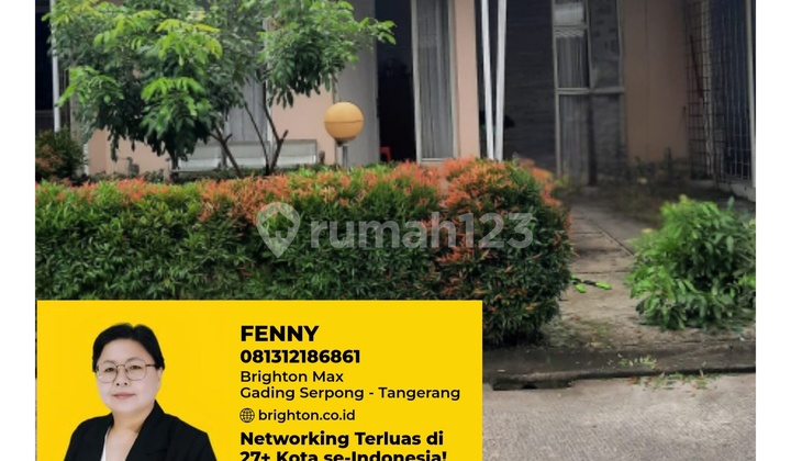 Rumah Strategis Serpong Garden 2, SHM, Dekat Aeon Mall dan Tol Serpong