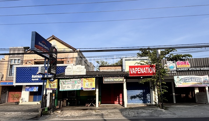 Shop House for Sale on Jalan Kaliurang Km 7. Near Superindo Jalan Kaliurang 1