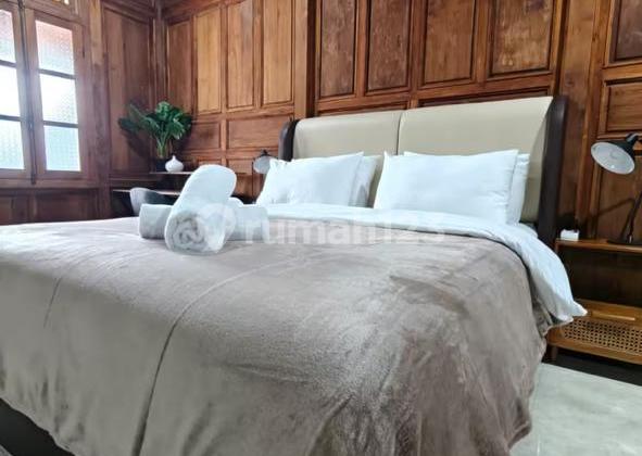 Villa Mewah Design Kayu 1 Lantai - Area Beji Ayu