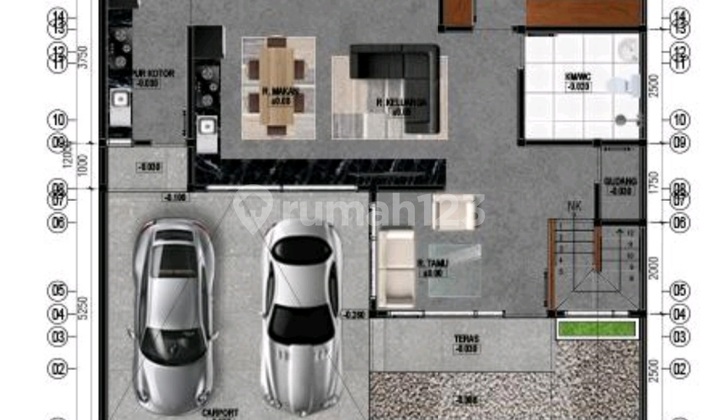 Dijual Rumah Brand New Modern Tropical House di Kucica Bintaro Sektor 9 2