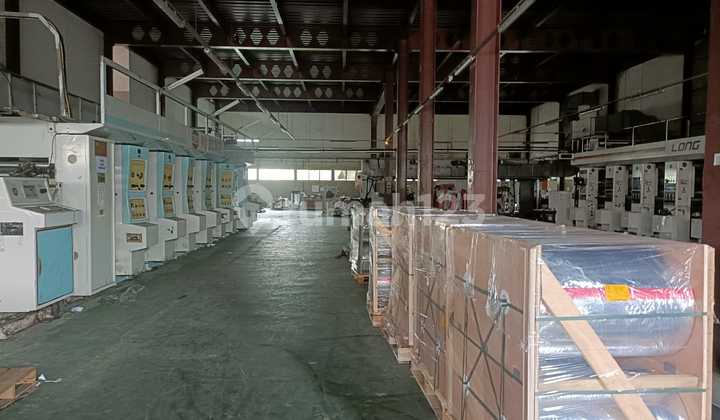 Di Jual Ex Pabrik Printing di Kawasan Industri Jababeka