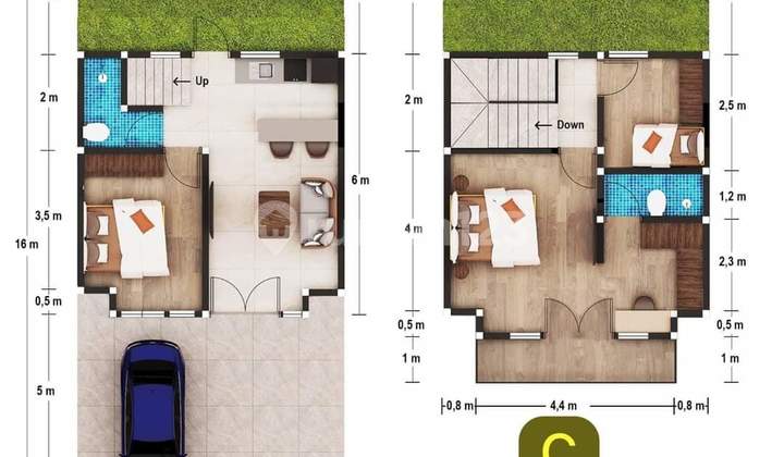 Perumahan 3 Kamar Luckville Casitta Daerah Setia Budi 2