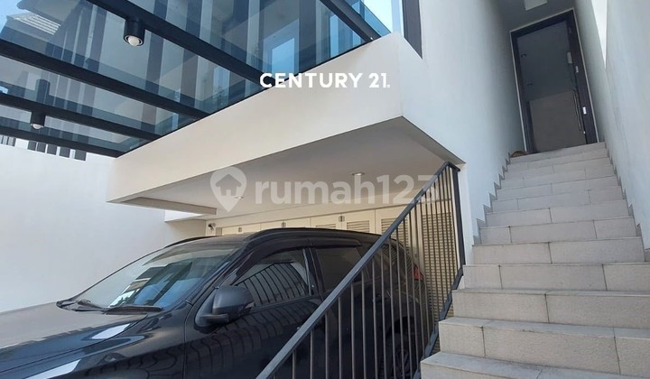 Rumah Modern Dalam Town House Pondok Pinang Jaksel 4291 Rumah Modern Dalam Town House Pondok Pinang Jaksel 4291