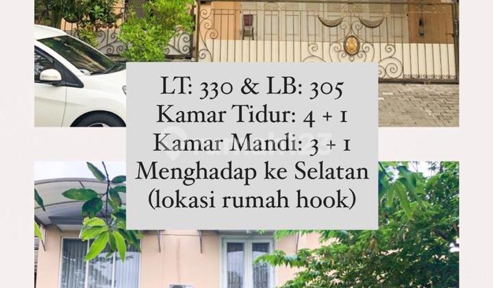 Dijual Cepat Rumah Hook di Wisata Bukit Mas Furnish Murah Banget