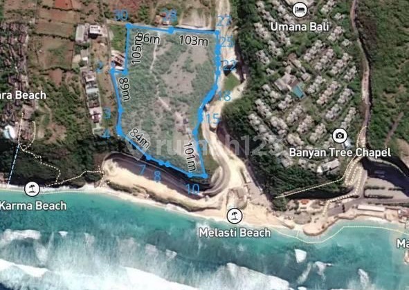 Tanah Dijual di Bali - Tanah Freehold Tepi Tebing dengan Pemandangan Laut di Pantai Melasti Tanah Dijual di Bali - Tanah Freehold Tepi Tebing dengan Pemandangan Laut di Pantai Melasti