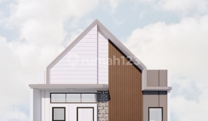 1-Story House with Light Installments in Cilacap