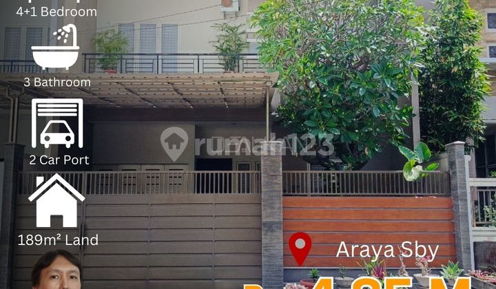 Dijual Rumah Mewah Araya 1 Lokasi Premium Dijual Rumah Mewah Araya 1 Lokasi Premium