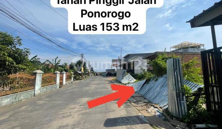 Free Biaya Akad, Tanah Jalan Ponorogo, SHM, Bebas Banjir