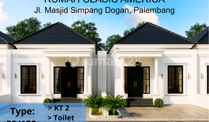 Free Biaya Akad, Rumah Classic, SHM, Free Biaya Notaris