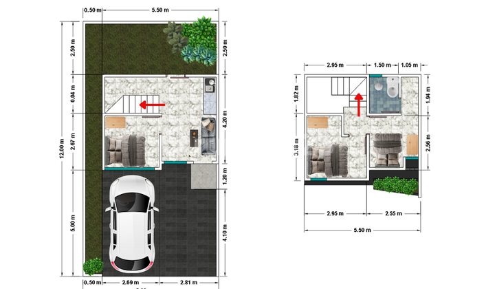 House, 2 Floors, Freehold, in Sukarami 2