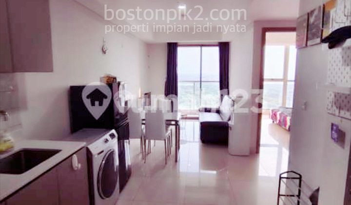 Cicil 38 Juta 27X atau 2,2M Apartemen Gold Coast Pik 58 M2 2 Bedroom Fullyfurnish Cantik