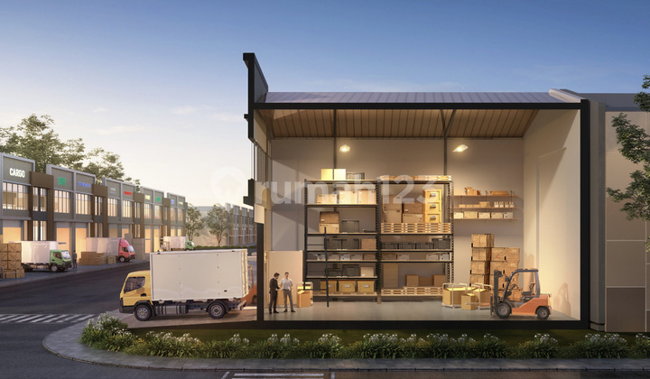 Gudang 7,9X10 Hoek Sedayu Bizpark Cakung Multiguna 4 In 1