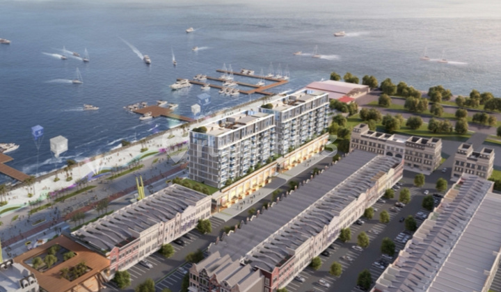 Jual 368Jt Cicil 60X atau 16,8M Kavling Minibox The Palm Beach 8X42 View Laut Riverwalk Island Pik