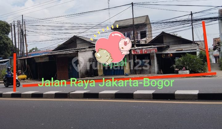 Jual Tanah Jalan Raya Jakarta Bogor,Depok