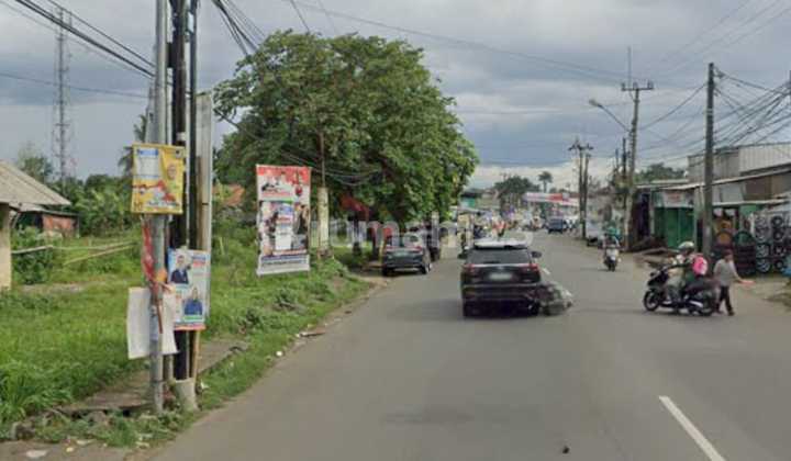 Jual Cepat Lahan Kosong Jl Raya Sukahati Karadenan Cibinong Bogor