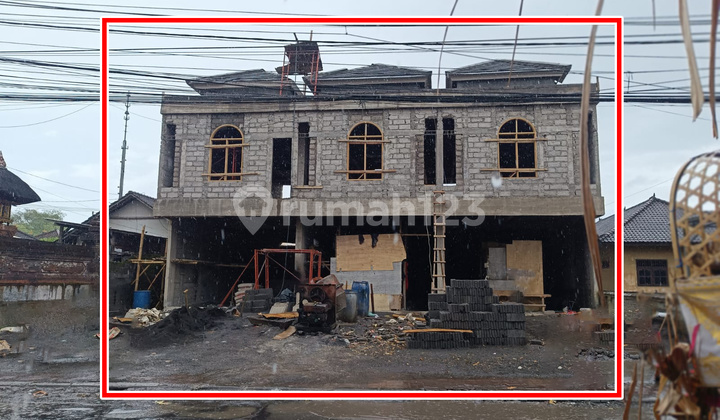 Strategic 2-Story Shop House in Padangsambian Near Kerobokan, Bali
