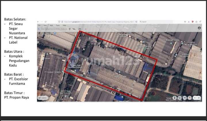 Dijual Pabrik Kmk Global Sports K2 Tangerang Dijual Pabrik Kmk Global Sports K2 Tangerang