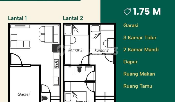 Dijual Rumah Siap Huni Bangunan Baru Cempaka Putih 2
