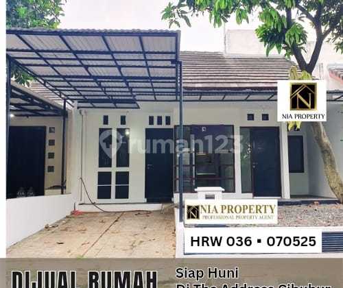For Sale: 1-Story Move-In Ready House in The Address ▪︎ Cibubur 1