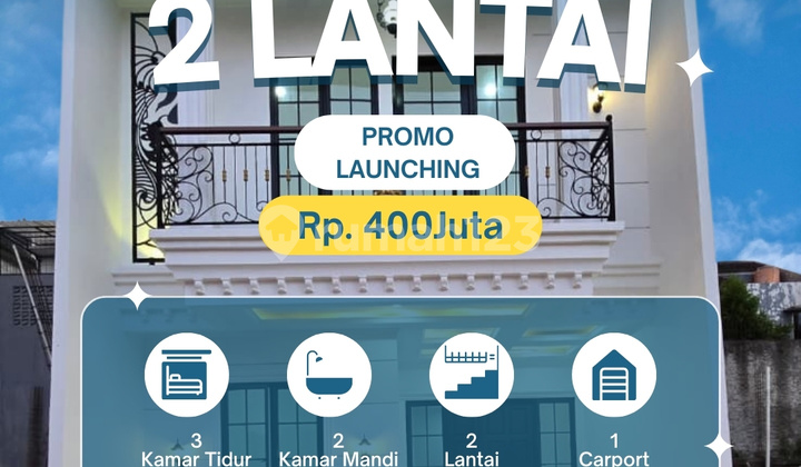 Hunian Rumah 2 Lantai Minimalis Dekat Stasiun Citayam