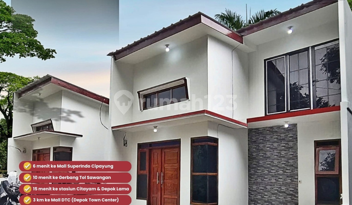 Own a Modern 2-Storey House in Pancoran Mas - Comfortable & Safe