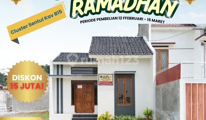 Rumah Minimalis Modern Bebas Banjir Pegunungan Cileunyi