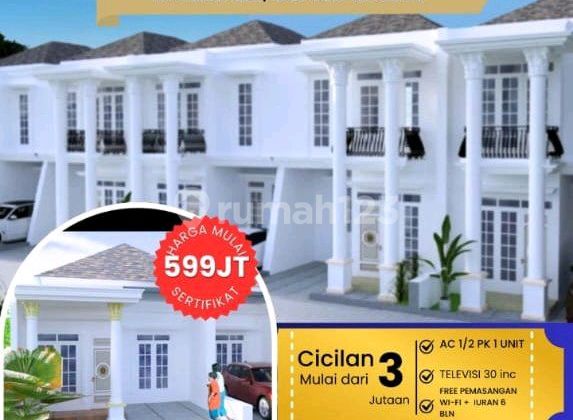 Rumah Murah 2 Lantai Bebas Banjir Berada di Jalan Cilangkap 2