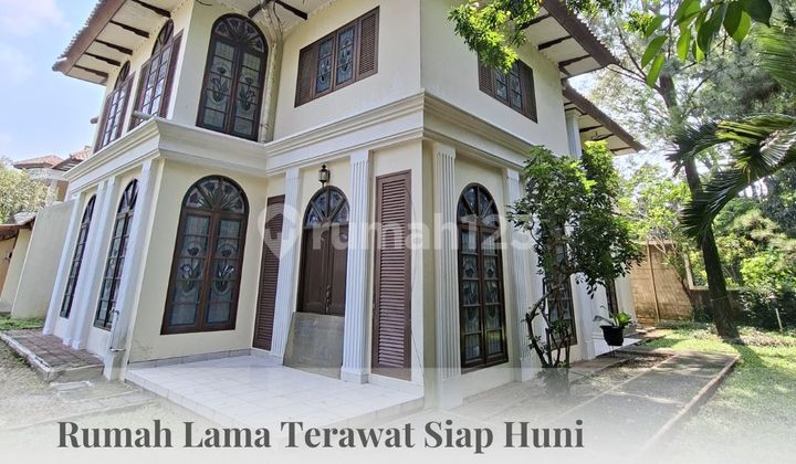 Rumah Lama, Terawat, Rindang & Asri di Villa Cinere Mas