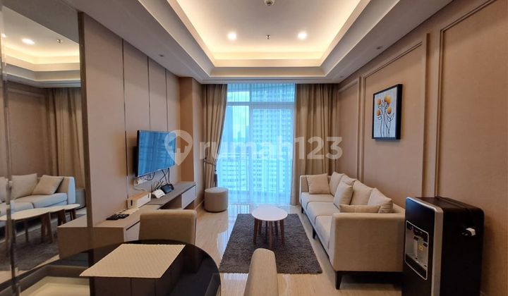 Cheap Rent South Hills Apartment 2Br 87 M2 City View South Jakarta