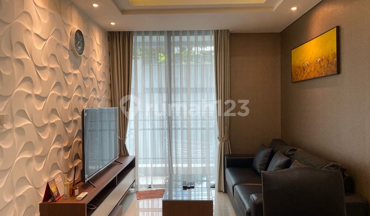 For Rent Fast Cassa Grande Apartment 2+1 Bedroom Area 76 m2 Chianti Tower Fully Furnished South Jakarta