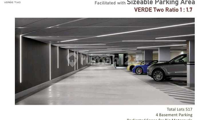 Dijual Best Unit Apartemen Verde 2 Jakarta Selatan - 2 BR Luas 132 M2 Full Furnished Pet Friendly Jakarta Selatan 2