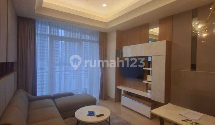 For Rent Fast South Hills Apartment 2Br Area 87 M2 Ready to Occupy South Jakarta