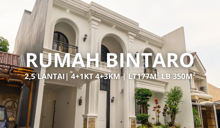 Rumah Minimalis Modern 2 Lantai Puri Bintaro Jaya Sektor 9