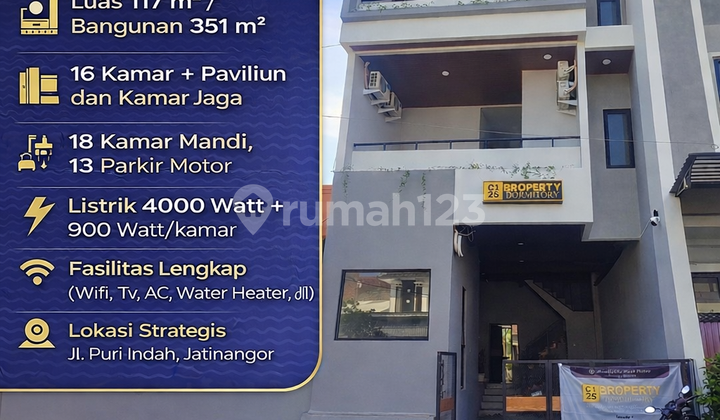 Beli Langsung Untung Kosan Jatinangor 16 Kamar dengan Legalitas SHM