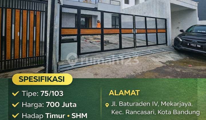 Rumah Siap Huni Baturaden Bandung Selangkah ke Buana Ciwastra Rumah Siap Huni Baturaden Bandung Selangkah ke Buana Ciwastra