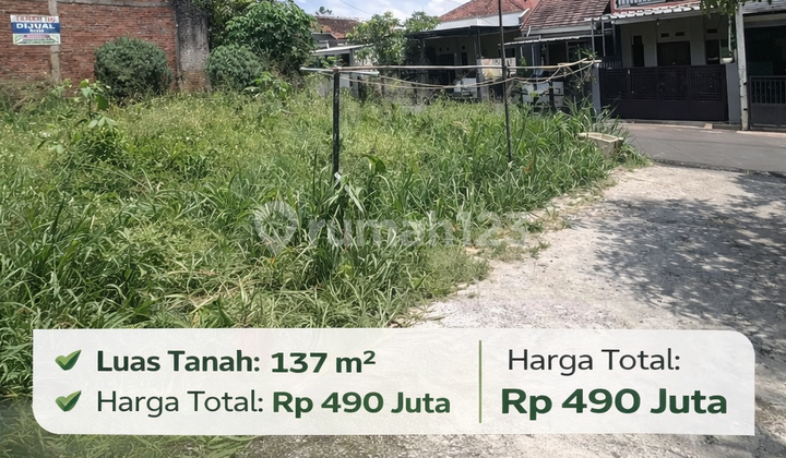 Investasi Tanah Hoek 137M² di Cimekar Dekat Pintu Tol Cileunyi