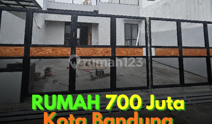 Rumah Modern Minimalis Tipe 75 Tanah Kotak Sempurna di Kota Bandung