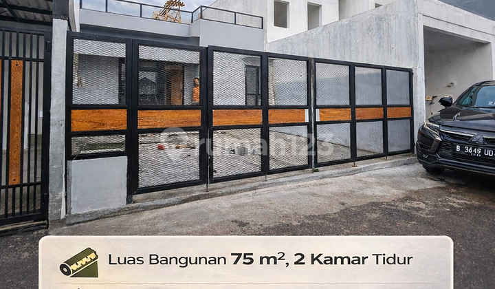 Harga 700Jt! Rumah Minimalis 75/103 Hadap Timur Bandung Kota