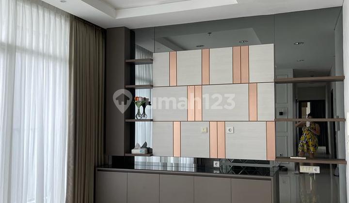 For Rent: Ciputra International Apartment, 3 Bedrooms, Semi-furnished, Puri Indah Ring Road.