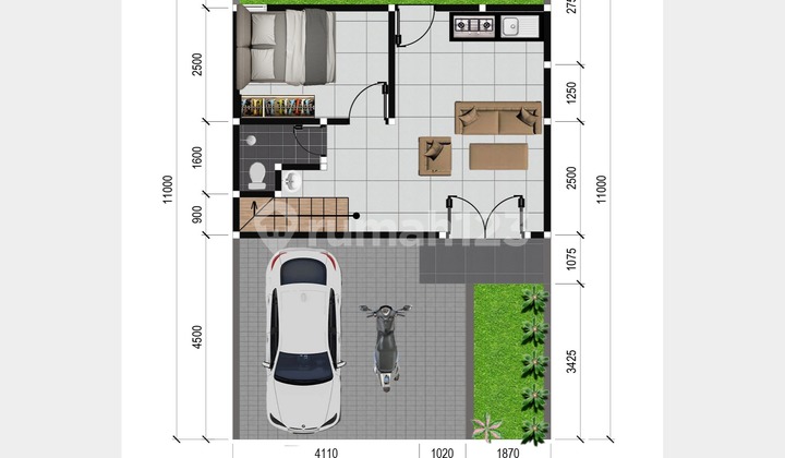 Hunian 2 Lantai di Jantung Kota Cilacap 2