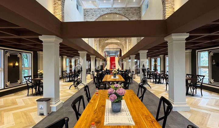 Tanah Kavling dengan Cafe Rustik Estetik View Pegunugan