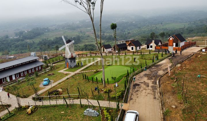Tanah Murah View Pegunungan Siap Bangun Villa Nuansa Eropa
