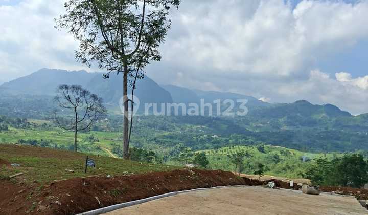 Tanah Murah dengan View Pegunungan Cocok untuk Investasi Free SHM