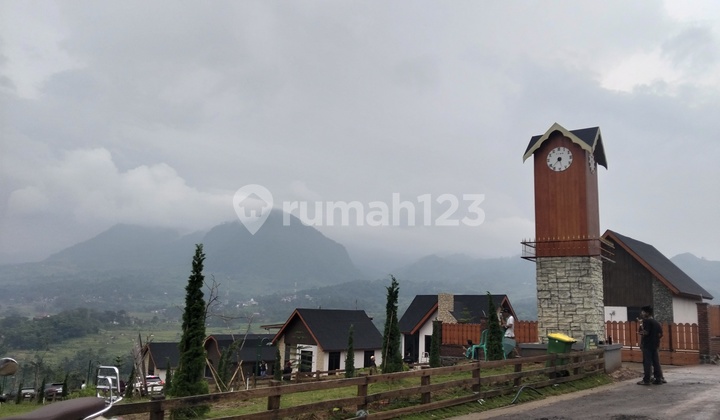 Tanah Murah Nuansa Eropa View Pegunungan Dekat Area Wisata