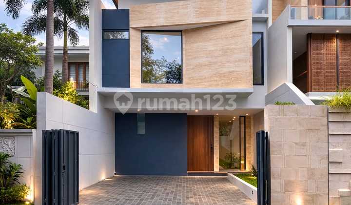 Di Jual Baru Rumah Dua Lantai di Kemang Jakarta Selatan