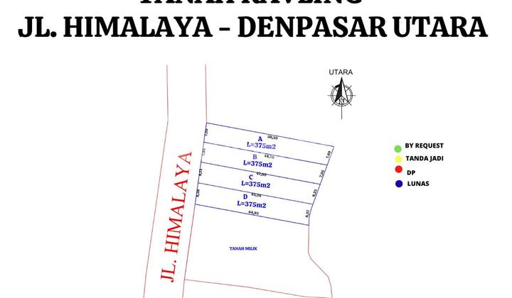 Jual Tanah Kavlingan Strategis - Cocok Hunian & Investasi, Harga Nego