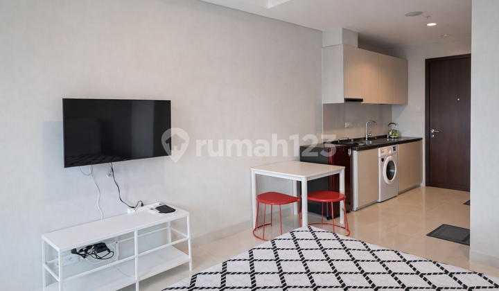 Unit Studio Cantik Puri Mansion Jakarta Barat - Furnished & Ready (Bisa Jual/Sewa) 1