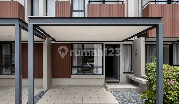 Modern Fully Furnished House in Tabebuya BSD - Cluster Invensihaus, Move-In Ready & Strategic