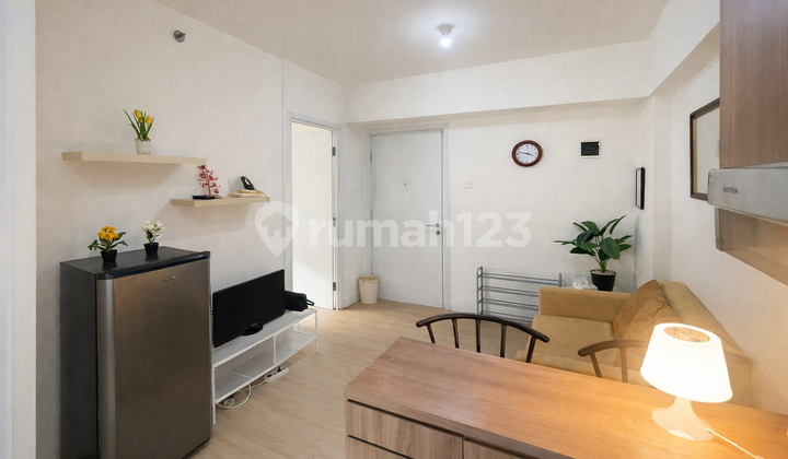 Corner Unit Green Pramuka City Tower Pino - 2Br Aesthetic Design 2